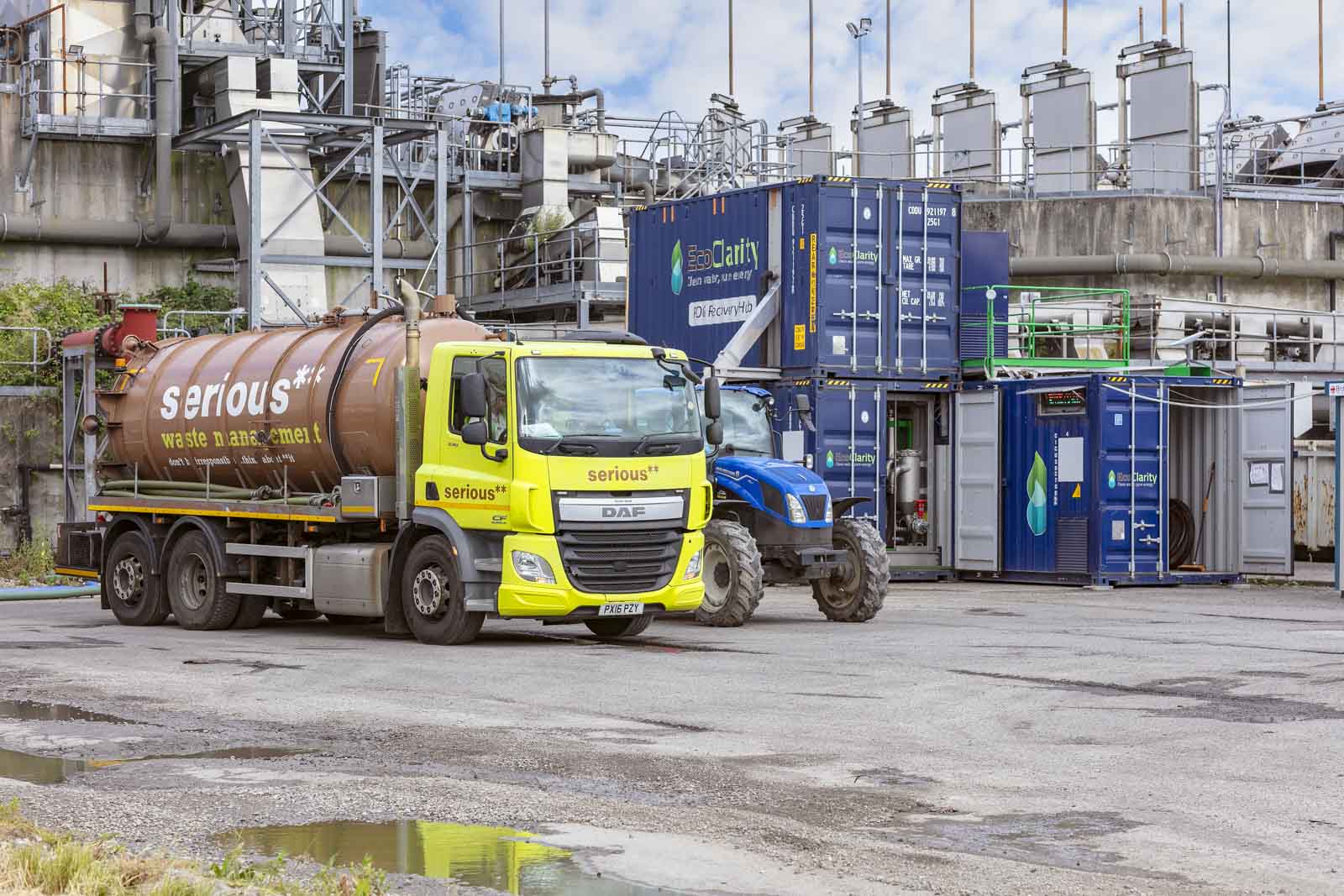 EcoClarity our partners wastewater treatment plants hauliers food service establishments